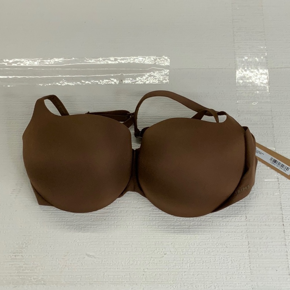 SKIMS Brown Smooth Molded T-Shirt Bra